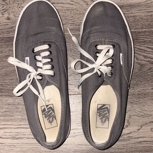 Vans Charcoal Canvas Men's Sneakers